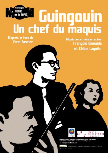Affiche Gingouin un chef du maquis