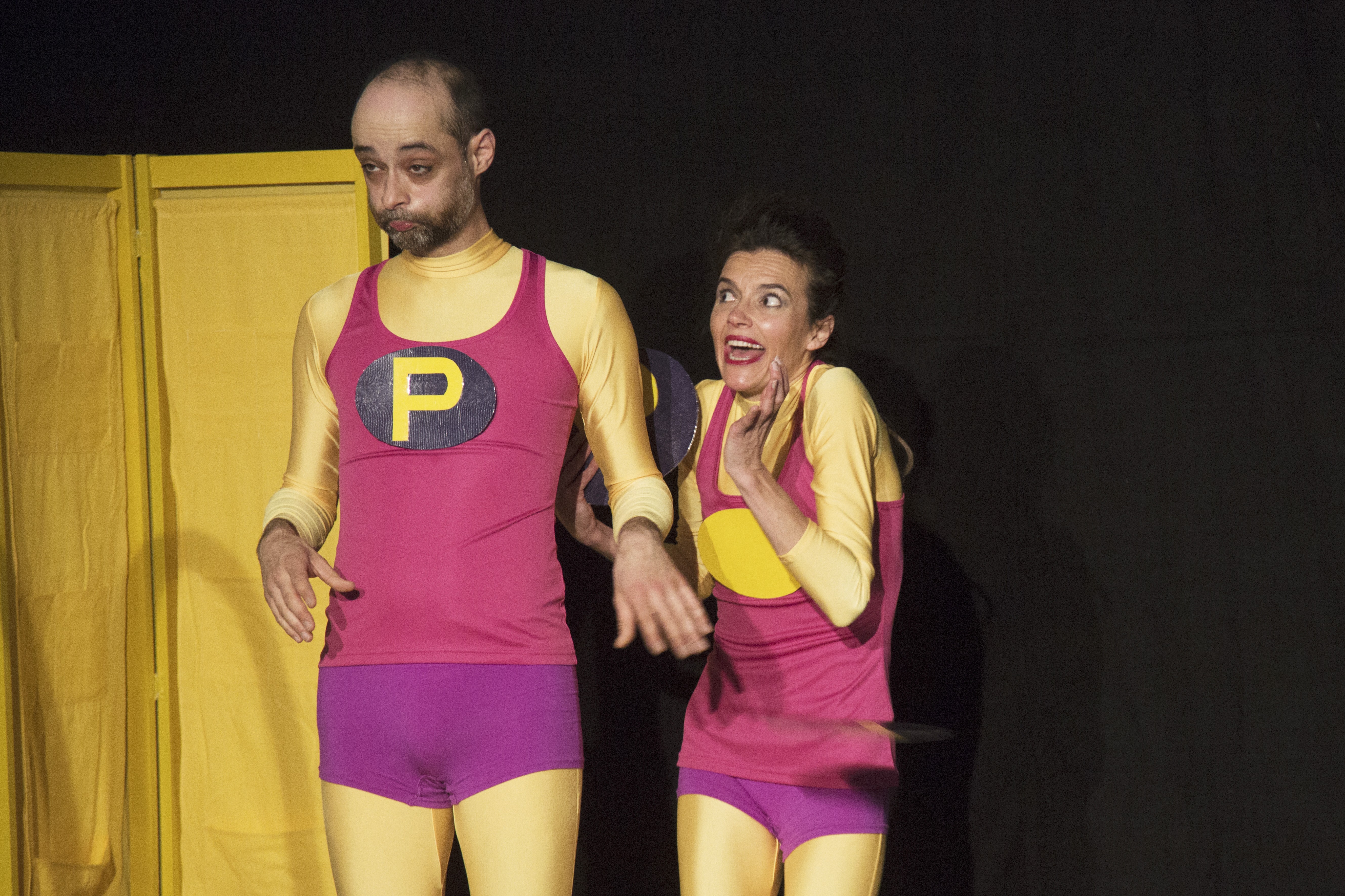 Petits poids et haltères - Compagnie La Pierre et le Tapis 5 - Photo Bernard Lazéras