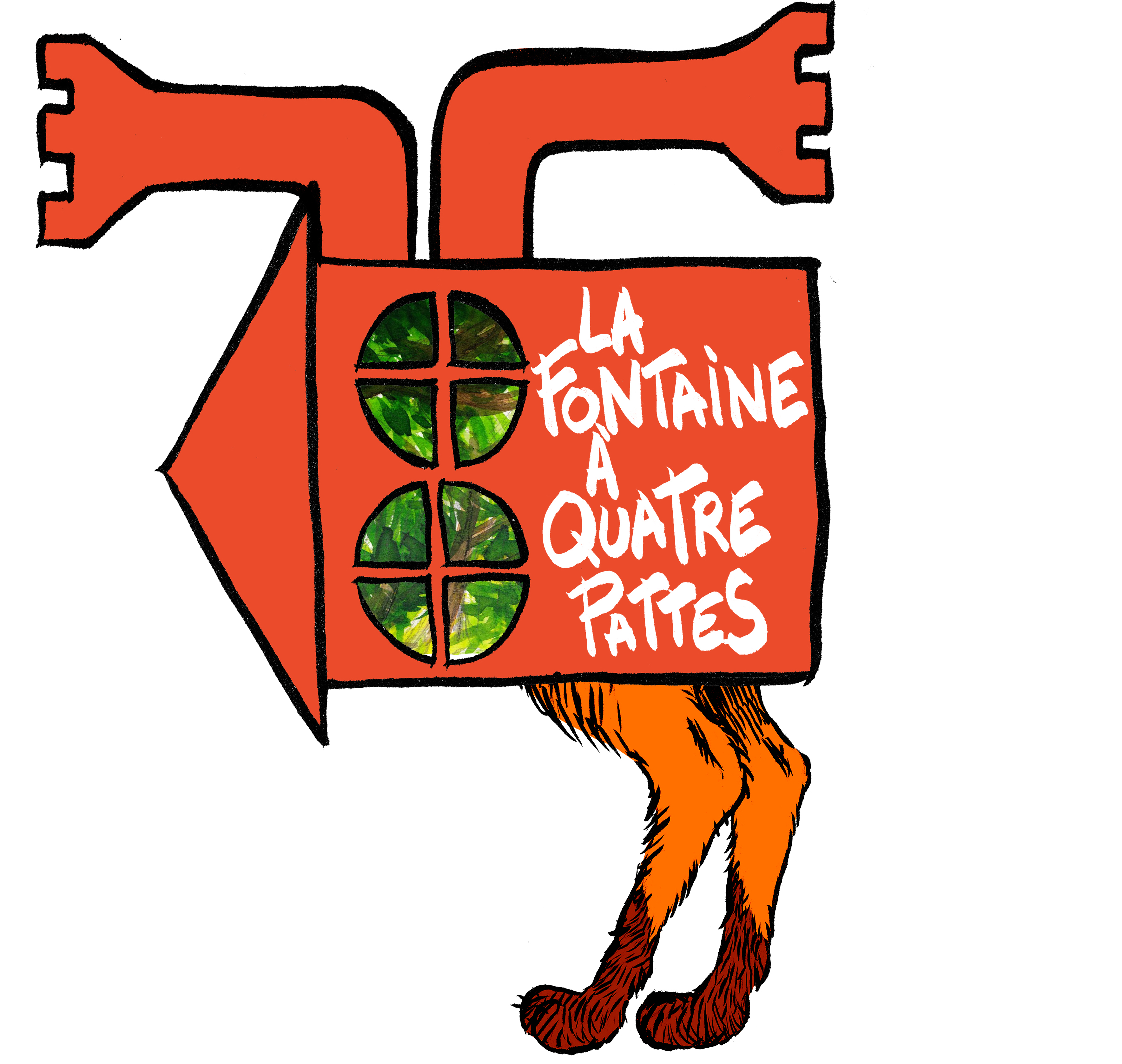 La Fontaine à quatre pattes